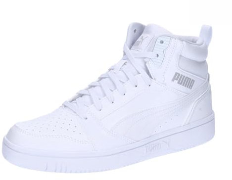 PUMA Unisex Rebound V6 Turnschuhe, Puma White Puma White Cool Light Gray, 42 EU
