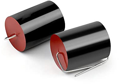ezqnirk 2Pcs Audio Kondensator, 0.47μF 400V, Polypropylen, Rund, Durchsteckmontage, Kondensator