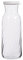 LAV Fonte Optic Glas Carafe - 1,2 L - Weißer Deckel