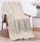 Utopia Bedding Baumwoll Waffeldecke 300 GSM (Khaki - 152 x 127 cm), weiche, leichte, atmungsaktive Bettdecke für alle Jahreszeiten