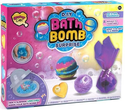 Mould & Make Your Own Bath Scents & Crystals Lab Kit with Surprise Unicorn