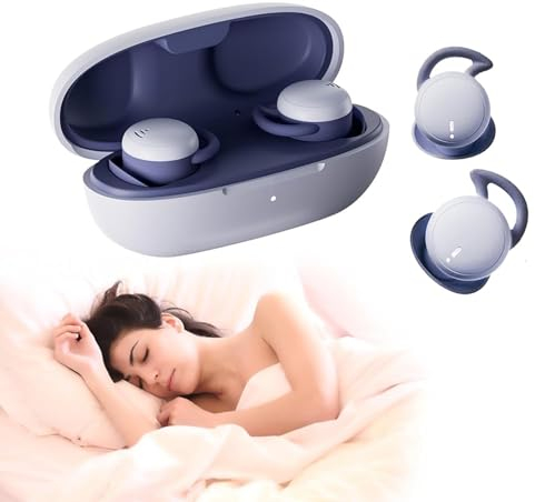Mini Kopfhörer Bluetooth in Ear kabellos für Seitenschläfer Kopfhörer zum Schlafen in Ear Sleep Earbuds Kopfhörer für kleine Ohren unsichtbare kleinste Schlafkopfhörer Noise Cancelling Kopfhörer