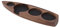 Tamper Halter Holz Kaffee Mhw 3bomber Tamping Station Siebträger Ständer Kaffeemaschine Zubehör für Küche Bar Restaurant Café (Walnuss klein für 51 mm/2,0 Zoll 53 mm/2,1 Zoll)