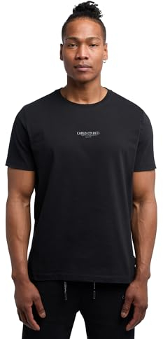 Carlo Colucci T-Shirt Basic Line De Salvador Weiß L