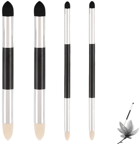 4 Pcs Blending Stumps Blending Pencil Sketch Pen Sponge Stick Pencil Blender Drawing Supplies Drawing Tools Stick Blender Blending Sticks for Art Drybrush Set Craft Tools