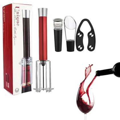 Wino The Go Wine Ouvre-bouteille avec pompe à air Algal- Wino The Go Wine Opening, pompe décapsuleur pour accessoires de vin