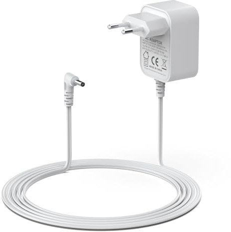 Jippofu 6V Netzteil Ladekabel für Philips Avent Babyphone SCD501/00 SCD503/26 SCD505 SCD510 SCD560 SCD570 SCD580 SCD600 SCD609 SCD720/86 SCD730/86 Baby Einhei Ladegerät Adapter Charger Weiß