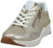 Bugatti Damen Sandaletten, Frauen Sandalen,Sommersandalen,bequem,flach,Sommerschuhe,Freizeitschuhe,offene Schuhe,Sand/Metallics (5390),39 EU/EU UK