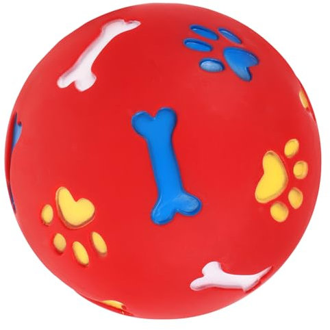 BUGUUYO Interaktiver Futterball Für Hunde Kauspielzeug Fördert Langsames Fressen Und Geistige Unzerstörbar Und Leicht Zu Reinigen