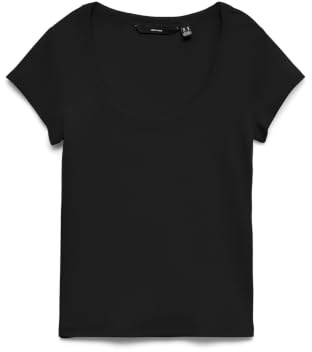 VERO MODA Damen Vmchloe Cs Short U-Neck Noos