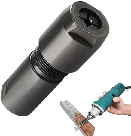 Winkelschleifer – Hochleistungs-Geradschleifer-Bohrfutter | Winkelschleifer Elektrowerkzeug | Geradwinkelschleifer Modifizierter Adapter geeignet zum Schneiden, Schleifen, Polieren & Heimwerken