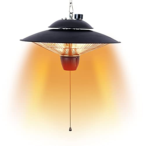 DONYER POWER Garden Heaters Outdoors Patio Heater Halogen Heater Ceiling Mounted, 800W&2000W Greenhouse Infrared Heaters