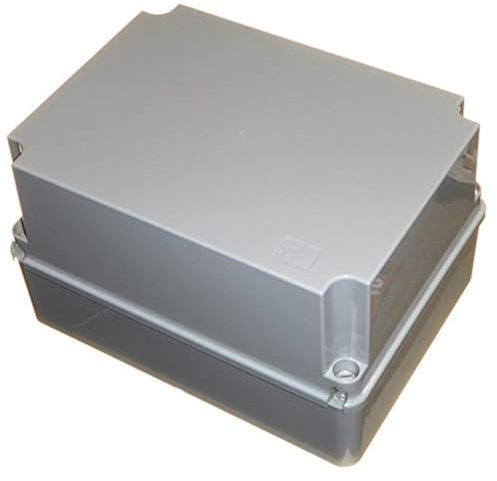 Deep 300mm Waterproof Junction Box with hinged lid Cover Door 300x220x175mm IP56 PVC Plastic Adaptable Enclosure Outdoor Lighting Cable Electrics Connection