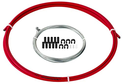 CNCLOL Schaltzug, Fahrrad Schaltzug Set für MTB Rennrad,Rot