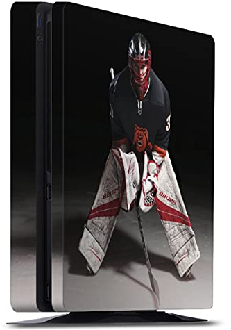 DeinDesign Skin kompatibel mit Sony Playstation 4 Slim Folie Sticker Eishockey Sport Hobby