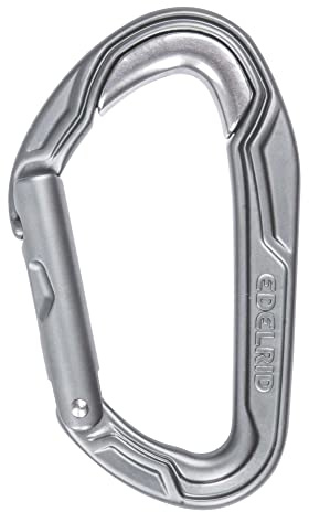 Edelrid Karabiner Bulletproof mit Stahleinsatz (Expresskarabiner, Normalkarabiner, Basiskarabiner)
