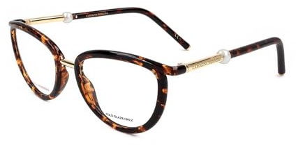 Carolina Herrera Her 0079 086/19 HAVANA Eyewear Women's Acetate, Standard, 52