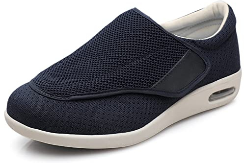 STUNAHOME Extra Wide Width Shoes Women Men Orthopedic Diabetic Shoes with Memory Foam Adjustable Walking Shoes for Elderly Arthritis Edema Swollen Feet Thumb Valgus