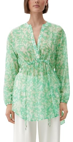 s.Oliver Bluse mit Tunika-Ausschnitt