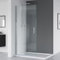 IMPTS walk in dusche 90x195 glas Duschwand Duschabtrennung Nische Dusche Schwingtür Pendeltür Duschkabine Rahmenlos,OHNE Duschwanne