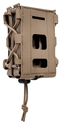 Tasmanian Tiger TT DBL Mag Pouch MCL anfibia leichte, wasserfeste Magazin-Tasche mit Molle System, Coyote Brown