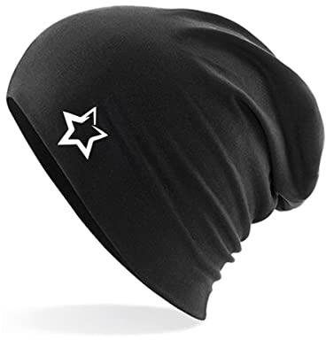 Huuraa Beanie Stern Star Geschenk Black Stern Präsent