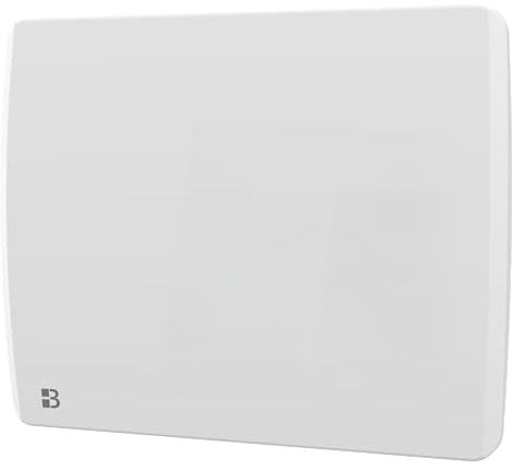 BESTHERM - Radiateur électrique fixe à inertie sèche céramique 1000W Bestherm ARIA horizontal blanc