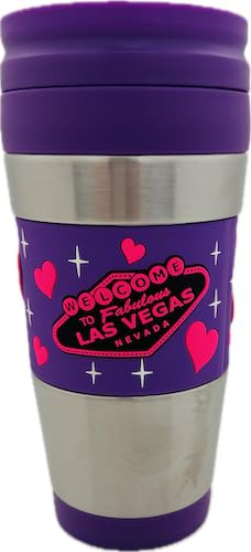 Las Vegas Reisebecher, Violett