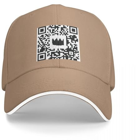 Baseballmütze Baseballkappe Ocult TV Twitch Link QR Code Bucket Hat Baseball Cap Mütze Winter Wintermütze für Damen Herren
