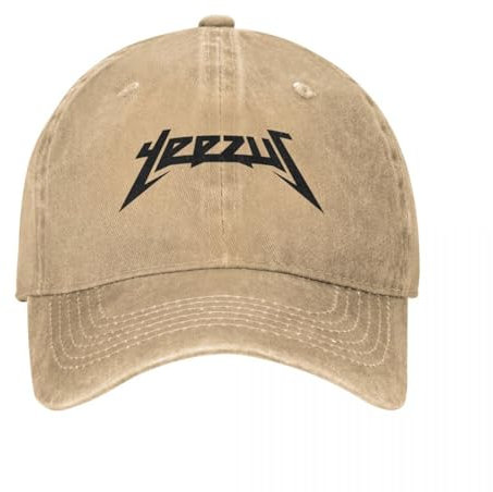 Retro The Kanye Logos DONDA Baseballmützen für Männer Frauen Distressed Washed Sun Cap Hip Hop Outdoor Reise Verstellbare Passform Hut Geschenk
