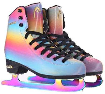 Patins à Glace pour Femme,Patins à Glace Artistiques ,Laçage Classique,Soutien léger,Patins à Glace pour Femmes,Enfants et Jeunes,pour Une Utilisation en extérieur et sur Les patinoires