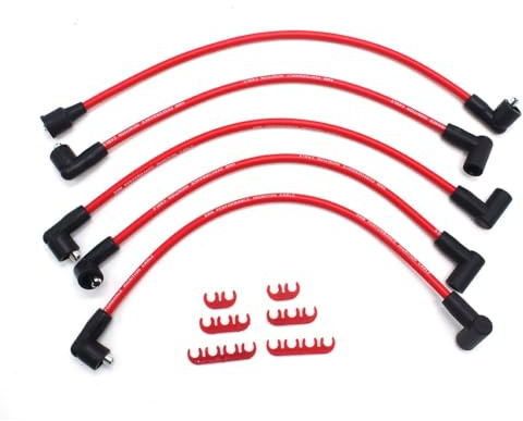Gettimore Leistungsstarkes 8 mm Silikon-HT-Kabel-Set, klassische 850-, 1000- und 1275-Motoren