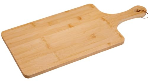 KESPER | Servierbrett mit Herz, FSC®-zertifizierter Bambus, mit BIOFA-Öl veredelt, feuchtigkeitsabweisend, 55 x 25 x 1,5 cm | 58494