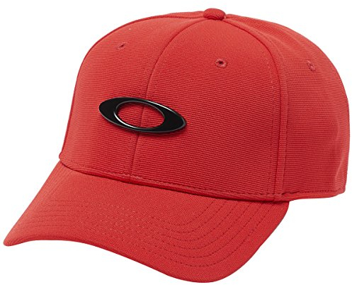 Oakley Apparel and accessories Herren Stretch Fit Hats TINCAN Cap, red, L/XL, 911545-4A4