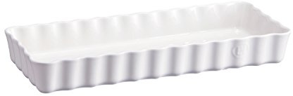 Emile Henry Ceramic Rectangular Pastry eh116034 Long, 36 x 15 x 5 cm, Ceramic, Farine, 36,5 x 15 x 5 cm