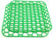 Alfombrilla antideslizante para fregadero (2 unidades, 28 cm), color verde