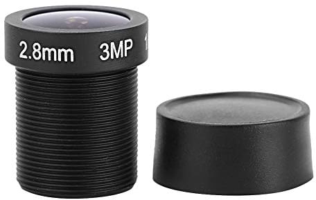 Sonew 3MP Objectif De Caméra De SéCurité, CCTV 2.8mm HD Conseil Objectif 115 DegréS Ange Objectif De Caméra Objectif De SéCurité Fixe Focale Intelligente Surveillance Caméra Lens