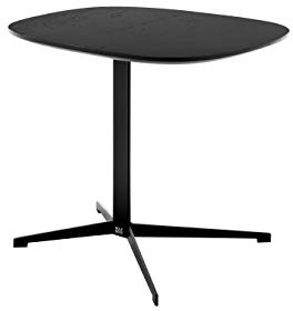 Rolf Benz 958 Beistelltisch, Holz, 55 x 47 cm, schwarz