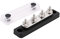 Gloaso 12V Sammelschiene Kupfer Busbar 100A mit 4x M5 Klemmleisten Stromverteilerblock, 100 Amp Batterie Sammelschienen Bus Bar 12 Volt- 48V DC für KFZ LKW Camper Solar Marine Boot, Schwarz