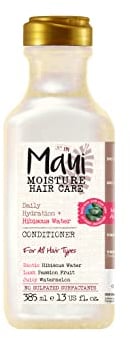 Maui Moisture Shine Enhance Awapuhi Conditioner (385 ml), vegane & feuchtigkeitsspendende Haarpflege Spülung mit Kokosöl, Awapuhi & Tiareblüte, sanft duftende Pflegespülung für alle Haartypen