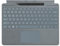 Microsoft Surface Pro 8 / 9 / X Signature Keyboard Eisblau im Bundle mit Slim Pen 2 Schwarz