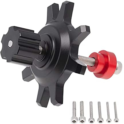 KEEDA Metallreifen Räder Montage Demontage Werkzeug für 1/10 RC Crawler Auto 1,9 Zoll 2,2 Zoll Beadlock Felgeninstallation Demontage (Schwarz)