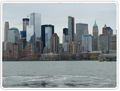 Vero Home 11154 Tischset 4-teilig | Motiv Gebäude New York | Kratzfest abschwischbar | Maße: 39 x 29 cm