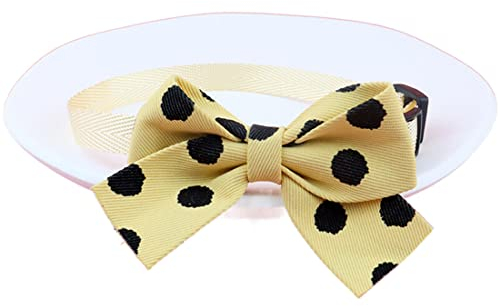 Yiwong Collier de Chat, Erbse Katze Schmetterling Halskette, Haustier Würgen Halskette, Katze Hund verstellbare Polyester Halskette