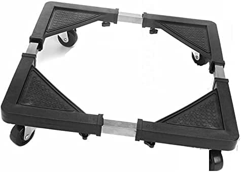 BASE SUPPORTO MOBILE PER FRIGORIFERO LAVATRICE CON RUOTE PIASTRA CARRELLO