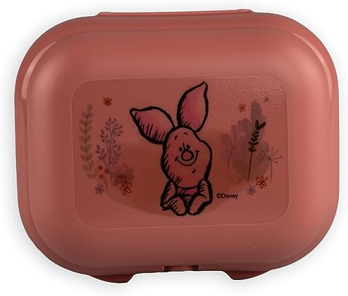 Tupperware To Go Mini-Twin rosa pink Winnie Pooh Ferkel Schweinchen Größe 1 Brotdose Twin Schule Kindergarten