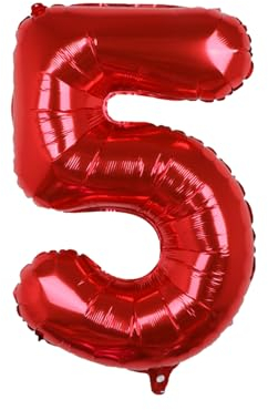 Oirigaga Geburtstagsdeko Luftballons Set für Jungen im Alter von 5 Jahren, Kindergeburtstag Party Deko Kit with Cartoon-Spidey Helium Ballons, Geburtstag Folienballons und Happy Birthday Banner