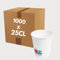 COVR Gobelets carton blanc (25 cl - 8 oz / 1000 unités)