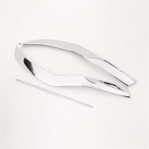 DEMULAX Chrom ABS Frontspoiler Spoiler Dekorative Abdeckung for Mercedes-Benz E-Klasse W213 2016-2019 Stoßstangenlippenabweiser