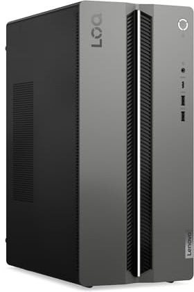 Lenovo LOQ Tower Gaming Desktop-PC | NVIDIA GeForce RTX 4060 | Intel Core i5-14400F | 16GB RAM | 1TB SSD | Windows 11 | Luna Grau - Raven Schwarz Gehäuse | 17L | 3 Monate GamePass